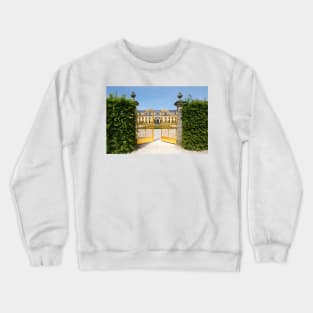 Great Garden Herrrenhausen, Golden Gate, Gallery Building, Hanover, Lower Saxony, Germany, Europe Crewneck Sweatshirt